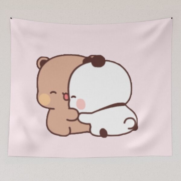 Item preview, Panda And Brownie- True Love BuBu DuDu Couple  2024 v6 designed and sold by DaresToDream.