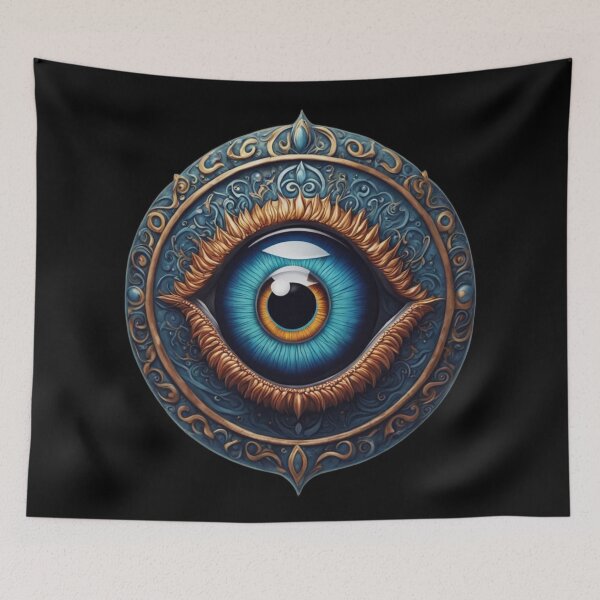 Item preview, Spiritual Evil Eye Symbol, Abstract Design designed and sold by Burn-Ego.