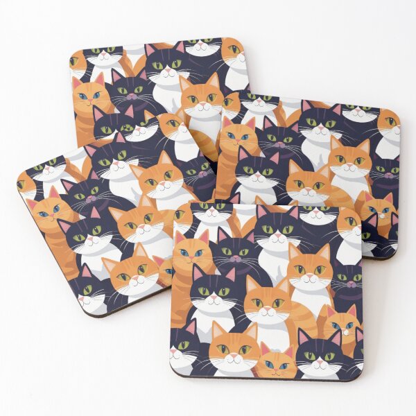 Aperçu de l'œuvre chats beaucoup de chats créée et vendue par 1970Russell.