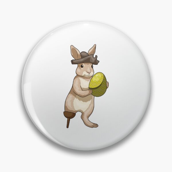 Artikelvorschau, Hase Ostern Osterei Pirat entworfen und verkauft von Snabdesign84.