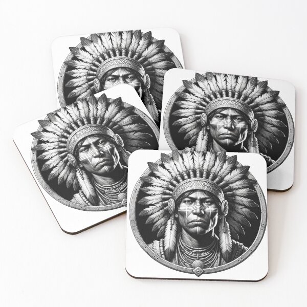Item preview, Apocalyptic Survivors: Native American Warriors Design designed and sold by Barbaventuras.