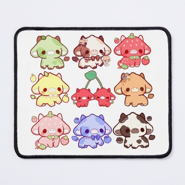 Item preview, Kawaii Food Cows Pack designed and sold by jennysselling.