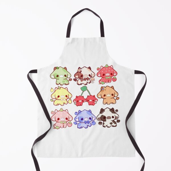 Item preview, Kawaii Food Cows Pack designed and sold by jennysselling.