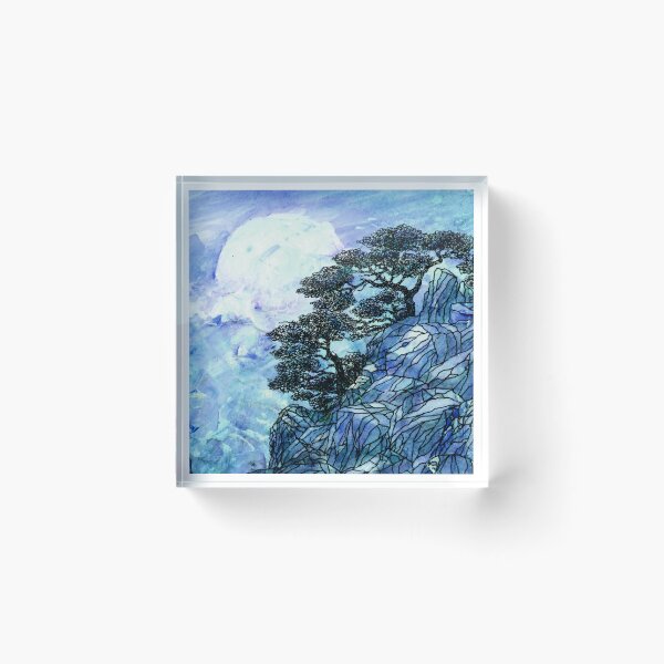 Item preview, moon amongst  the strong, blue designed and sold by Gerardo Segismundo.