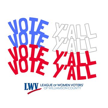 Artwork thumbnail, Wavy Flag RWB Vote Y'all by Lwvwilco