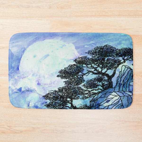 Item preview, moon amongst  the strong, blue designed and sold by Gerardo Segismundo.