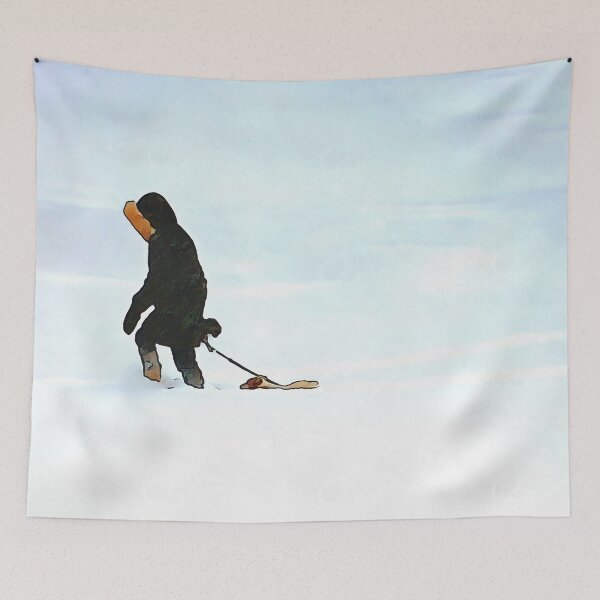Item preview, Blistering Winter Dog Walk designed and sold by Austin H. Kapfumvuti.