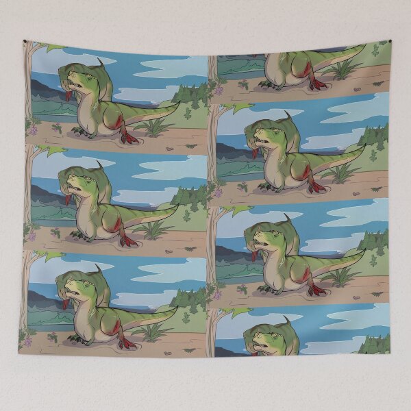 Item preview, Tyrannosaurus Rex AWMM-IL 2022.21 “Barbara” designed and sold by alagasianflame.