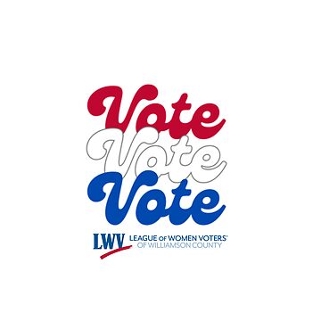 Artwork thumbnail, RWB Vote by Lwvwilco