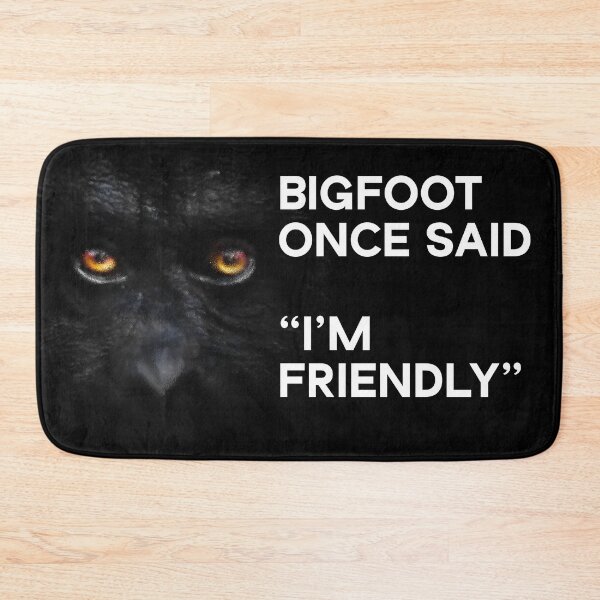 Artikelvorschau, Freundlicher Bigfoot entworfen und verkauft von devArtsDesigns.