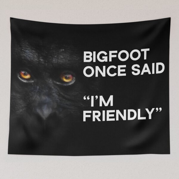 Artikelvorschau, Freundlicher Bigfoot entworfen und verkauft von devArtsDesigns.