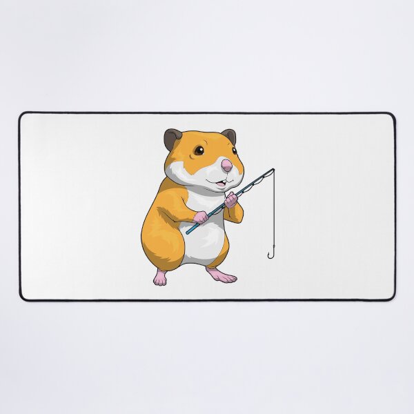 Item preview, Hamster Fisher Fishing rod Fishing designed and sold by Snabdesign84.