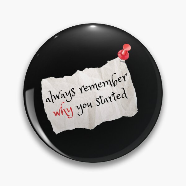 Item preview, Always Remember Why You Started Positive Affirmations designed and sold by MateZone.