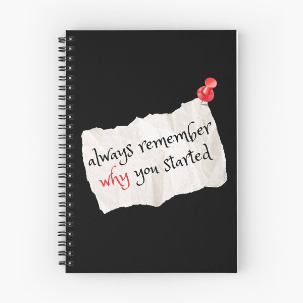 Item preview, Always Remember Why You Started Positive Affirmations designed and sold by MateZone.