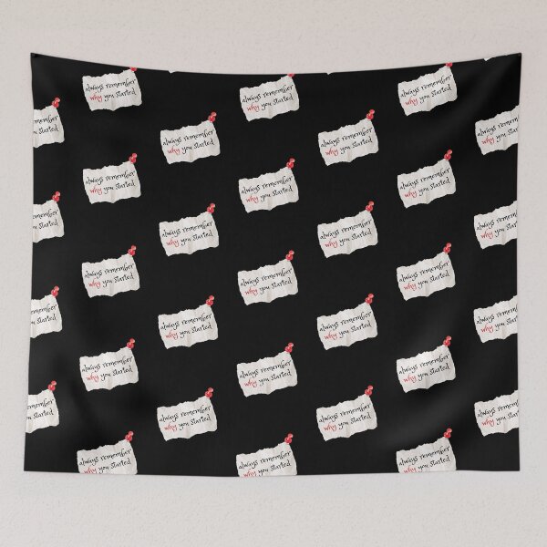 Item preview, Always Remember Why You Started Positive Affirmations designed and sold by MateZone.