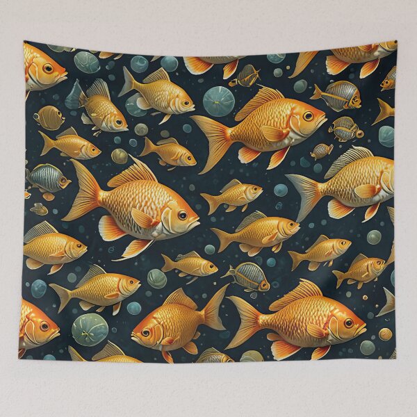 Item preview, Golden fish designed and sold by filusattila.