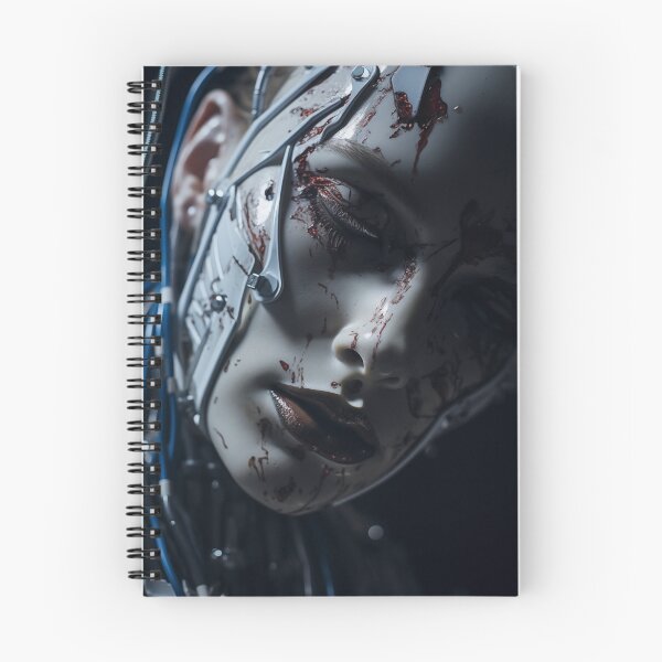 Item preview, Mechanical Humanity: The Evocative Faces of Futuristic Cyborgs designed and sold by cyberartmaker.