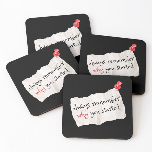Item preview, Always Remember Why You Started Positive Affirmations designed and sold by MateZone.