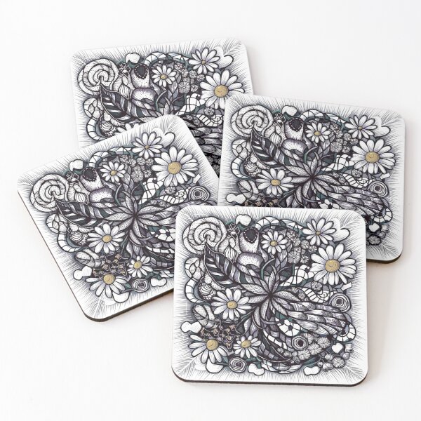 Item preview, Zentangle Daisy Doodle designed and sold by MyTshirtArt.