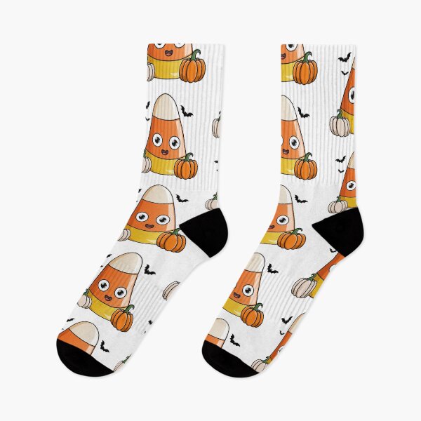 Item preview, Cute Candy Corn and Pumpkins designed and sold by Amy Farmer.