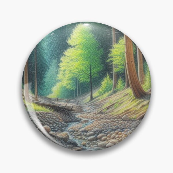 Item preview, Wildness Ravine  - Trees and a Stream designed and sold by AmberRoseWrites.