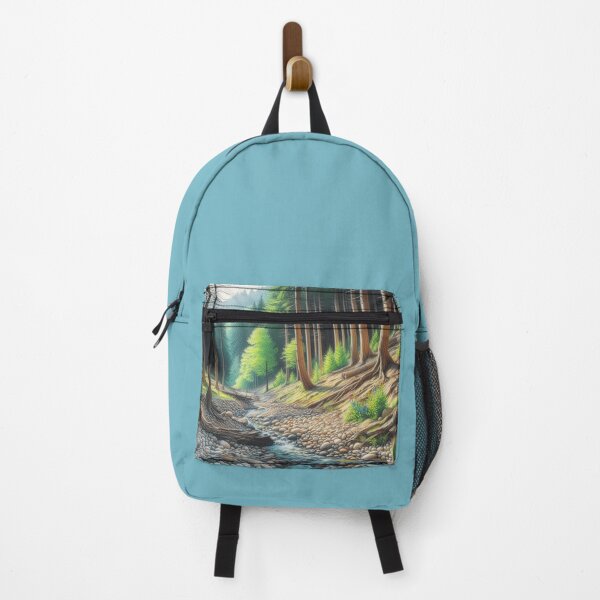 Item preview, Wildness Ravine  - Trees and a Stream designed and sold by AmberRoseWrites.