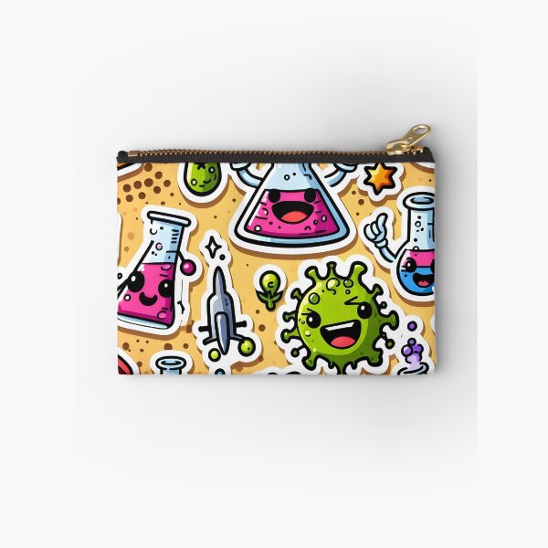 Item preview, Happy Science - Chemistry Fun Comic Sticker designed and sold by Molecularmerch.