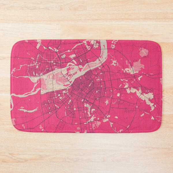 Item preview, Harbin City Map of Heilongjiang, China - Blossom designed and sold by deMAP.