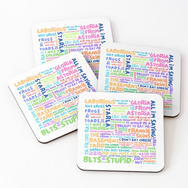 Item preview, The Basement Yard Podcast - Funky Quotes Multicolor - Updated designed and sold by hannahcreid.
