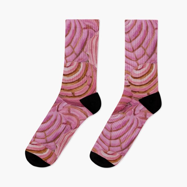 Item preview, Mexican Concha Sugar Rush: Close-Up Watercolor Pattern designed and sold by high-noon-moon.