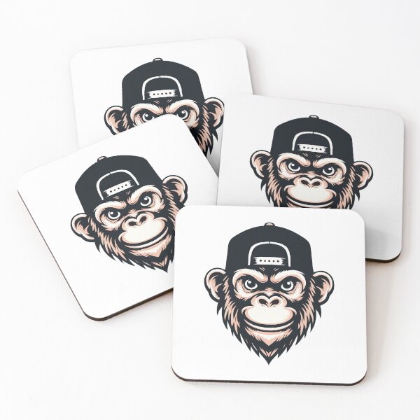 Item preview, Primate Perfection: The Stunning Monkey Head designed and sold by Colorful Dreams.