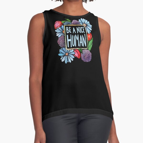 Item preview, Be a Nice Human designed and sold by Boog Monst .