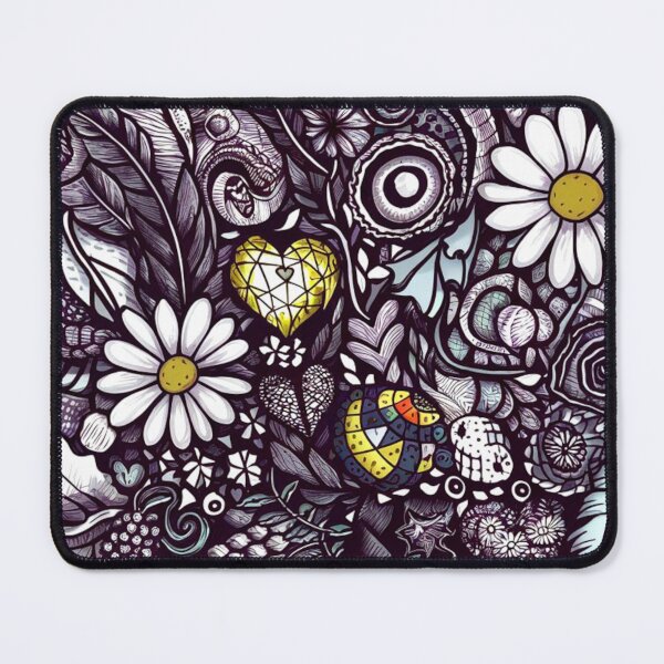 Item preview, Zentangle Daisy Doodle designed and sold by MyTshirtArt.