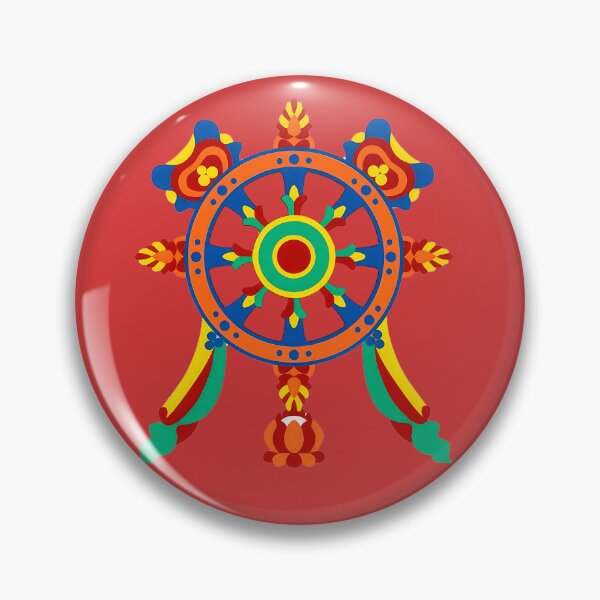Item preview, The wheel of dharma designed and sold by eikulabs.