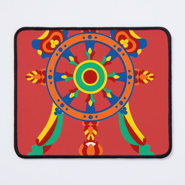 Item preview, The wheel of dharma designed and sold by eikulabs.