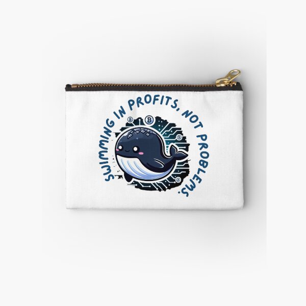Item preview, Swimming in profits, not problems. Crypto whale designed and sold by Mechanical-Artt.