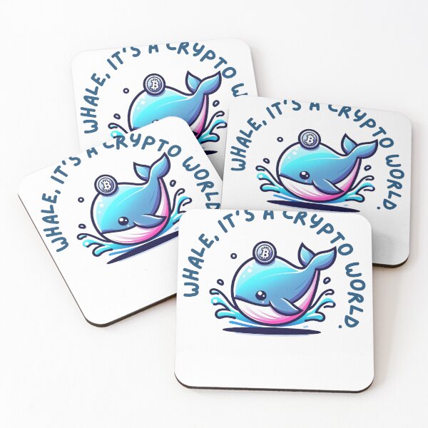 Item preview, Whale, it's a crypto world. designed and sold by Mechanical-Artt.