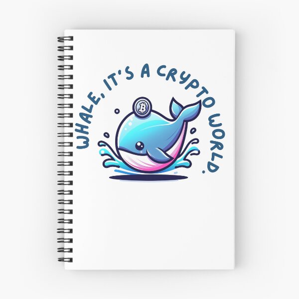 Item preview, Whale, it's a crypto world. designed and sold by Mechanical-Artt.