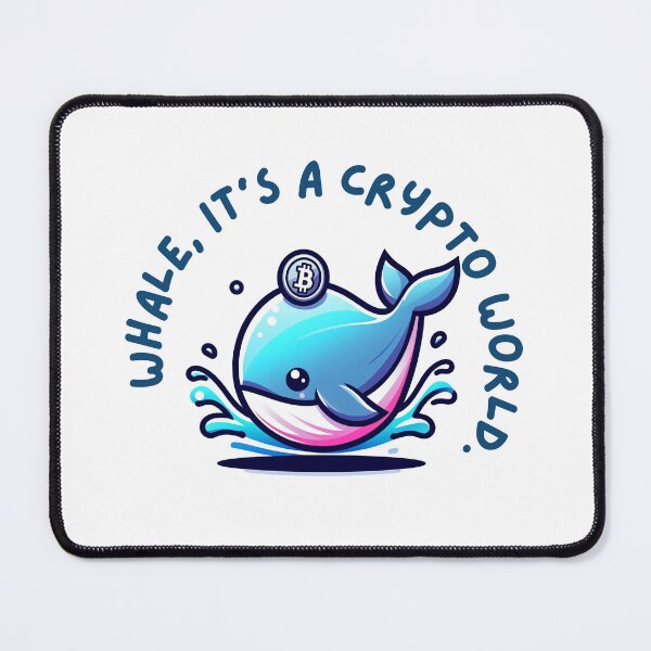 Item preview, Whale, it's a crypto world. designed and sold by Mechanical-Artt.