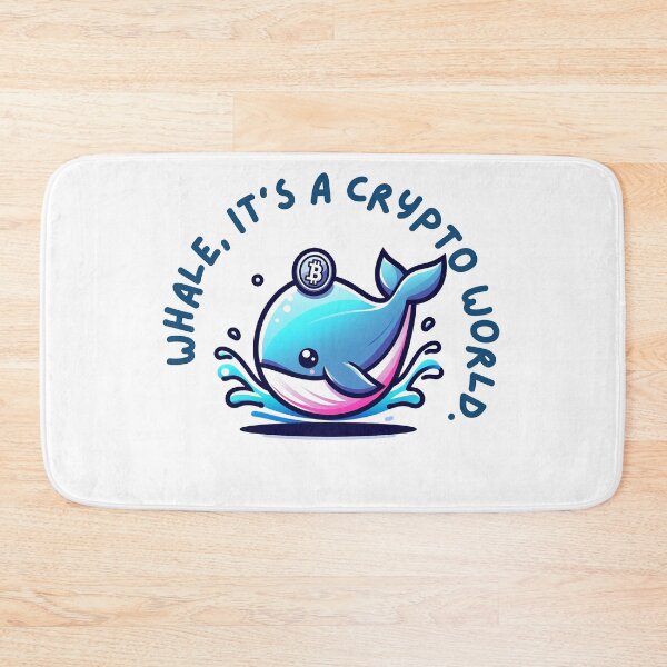 Item preview, Whale, it's a crypto world. designed and sold by Mechanical-Artt.