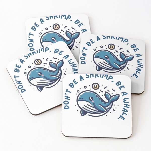 Item preview, Don't be a shrimp, be a whale. designed and sold by Mechanical-Artt.