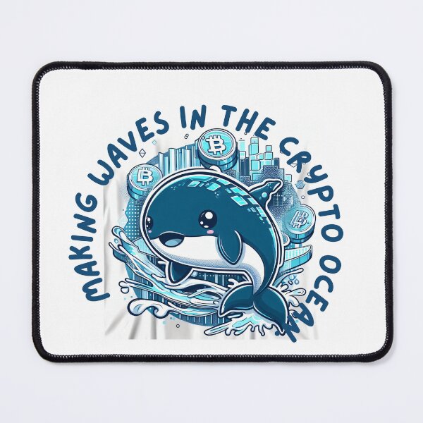 Item preview, Making waves in the crypto ocean. designed and sold by Mechanical-Artt.