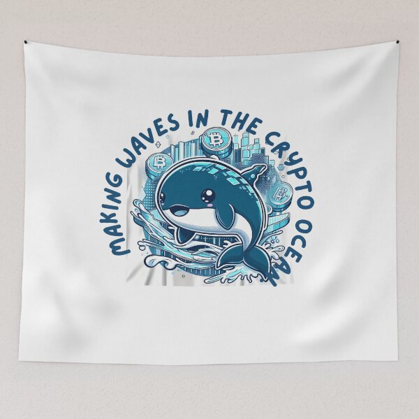 Item preview, Making waves in the crypto ocean. designed and sold by Mechanical-Artt.