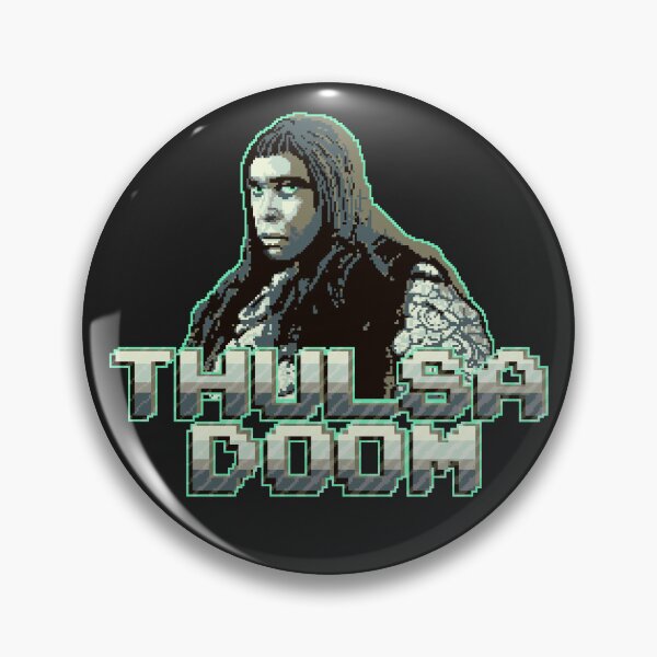 Item preview, Thulsa Doom Pixel Conan Green designed and sold by krisseli.
