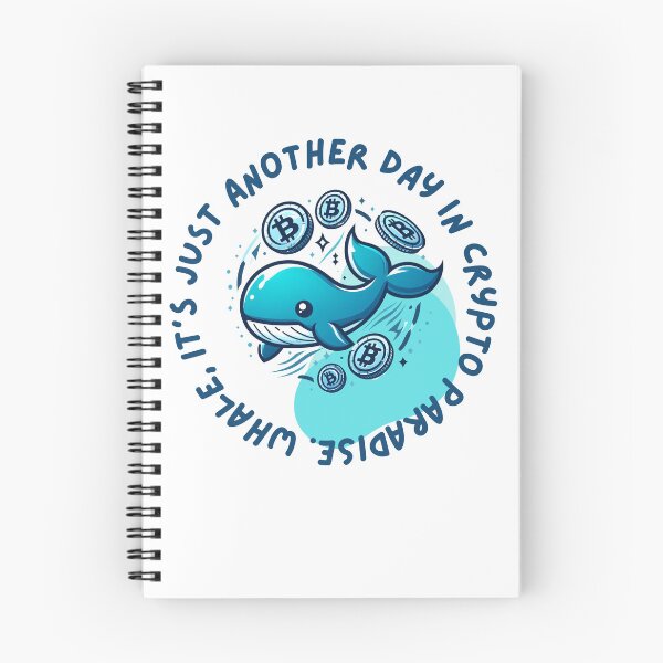 Item preview, Whale, it's just another day in crypto paradise. designed and sold by Mechanical-Artt.