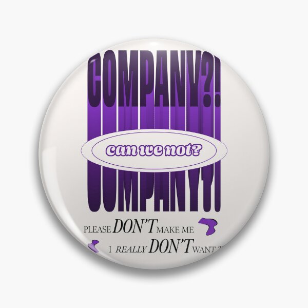 Item preview, Company?! (purple) | Cerulean Creative designed and sold by Cerulean Creative.