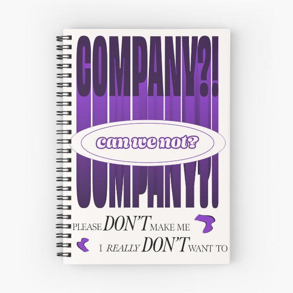 Item preview, Company?! (purple) | Cerulean Creative designed and sold by Cerulean Creative.