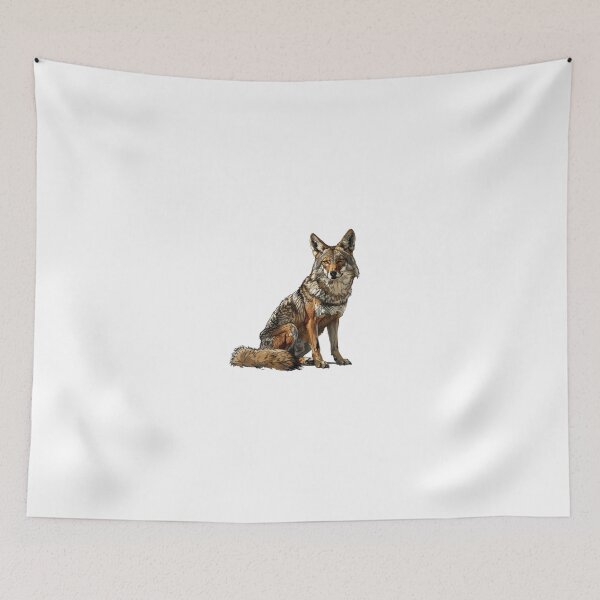 Item preview, Majestic Coyote in Natural Stance designed and sold by NatureSyllabus.