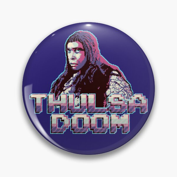 Item preview, Thulsa Doom Pixel Conan Purple designed and sold by krisseli.