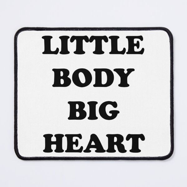 Item preview, little body big heart designed and sold by wordswithfonts.